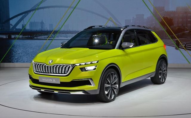 Škoda vision X bo mali športni terenec, ki bo za trg pripravljen leta 2019.