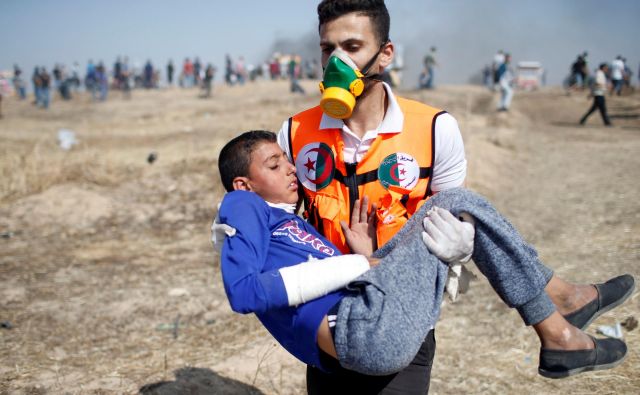 Območje Gaze. FOTO: Mohammed Salem/REUTERS