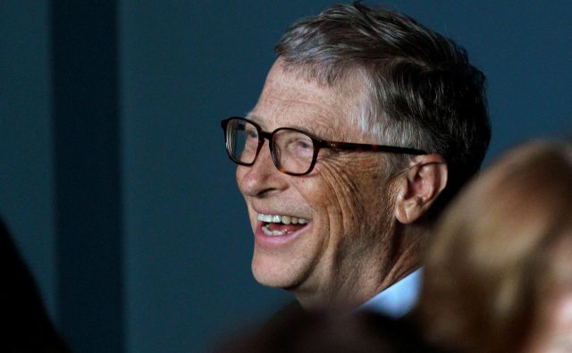 Bill Gates ima dober okus za knjige. FOTO: Reuters/