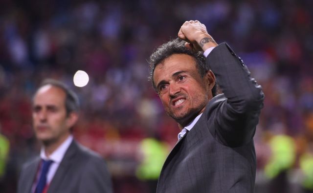 Luis Enrique se je proslavil kot trener Barcelone. Foto Josep Lago/AFP