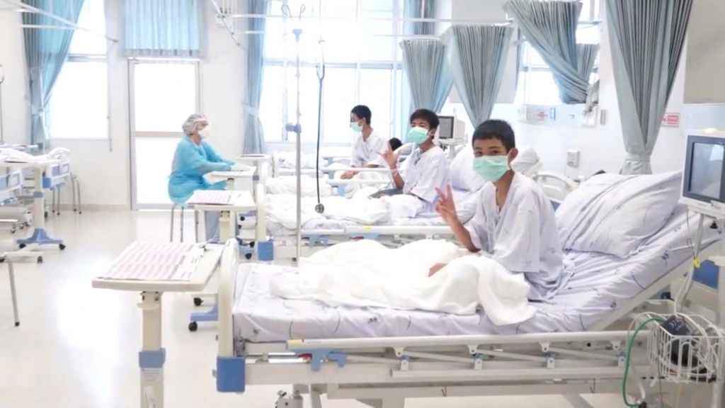 Dobra novica s Tajske: dečki bodo bolnišnico zapustili v četrtek