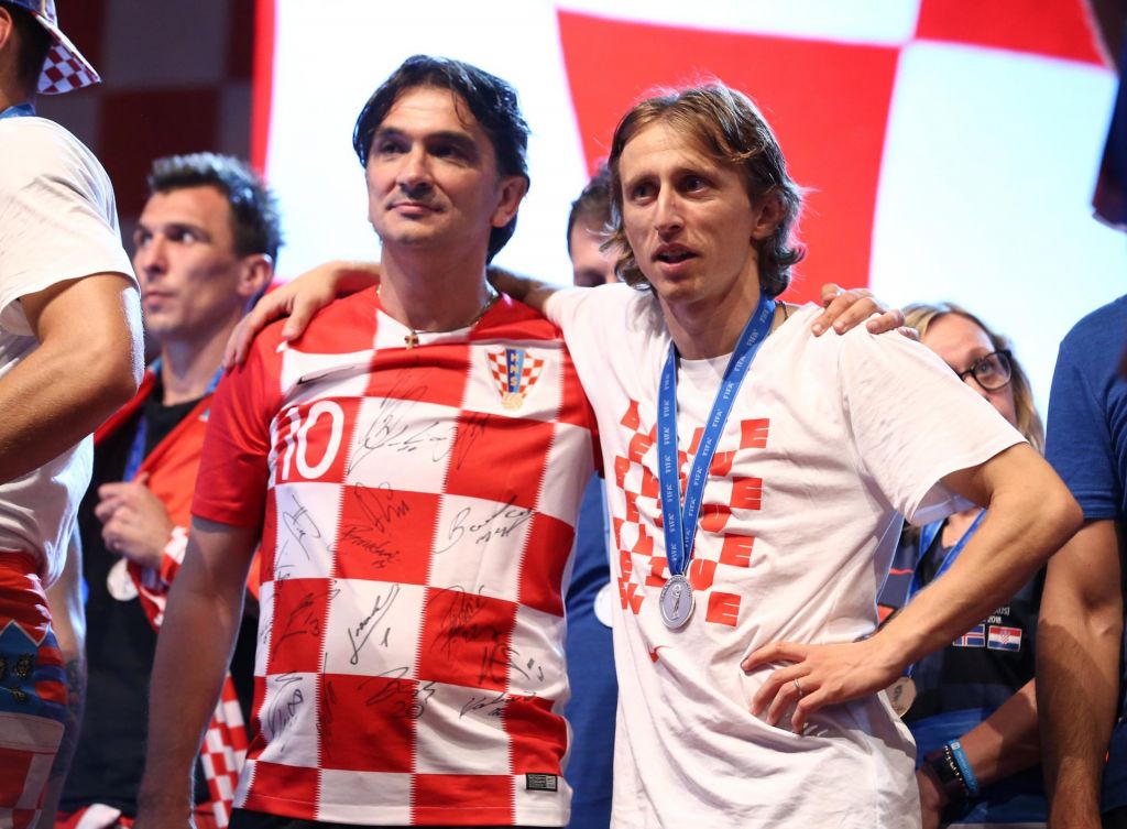 FOTO:Luka Modrić: Izpolnili smo naše sanje