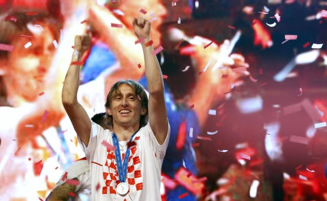 Luka Modrić je med tremi nominiranci za zlato žogo. 