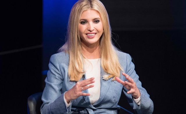 Ivanka Trump: »Goreče sem proti ločevanju družin in ločevanju staršev in otrok.« FOTO: AFP