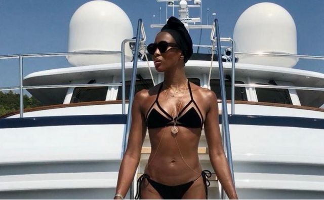 Manekenka Naomi Campbell, dovolj povedna brez besed. FOTO Instagram