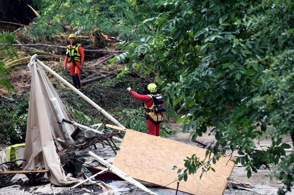 FOTO:Po vročinskem valu hude poplave (FOTO)