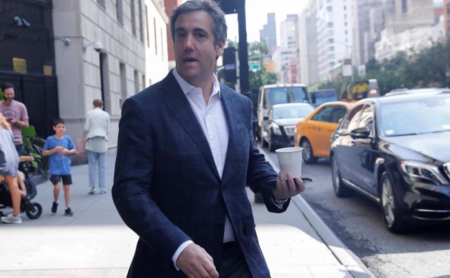 Nekdanji odvetnik Donalda Trumpa Michael Cohen FOTO: Reuters