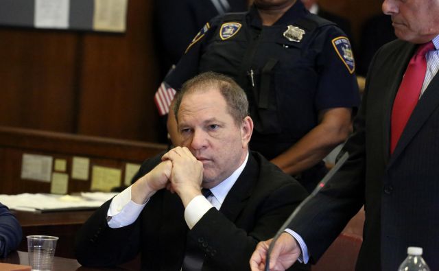 Harvey Weinstein se je na sodišču izrekel za nedolžnega. FOTO: Jefferson Siegel/Afp