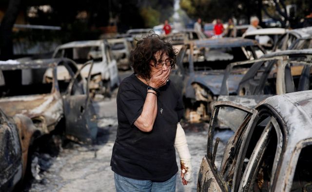 Žalostni prizori po požarih ... FOTO: Reuters