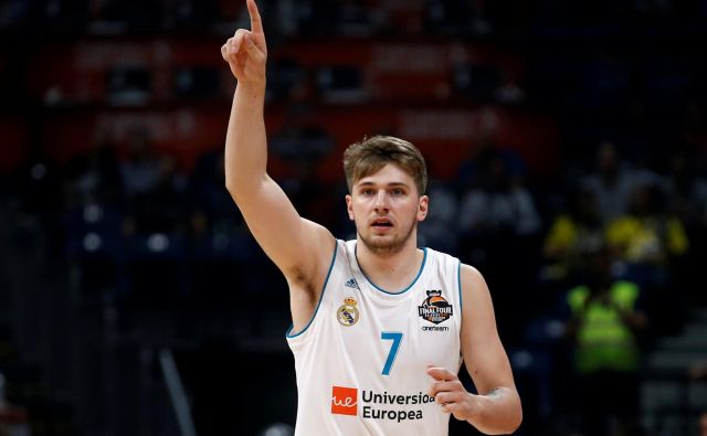 Luka Dončić se Košarkarske simfonije ne bo mogel udeležiti. FOTO: Alkis Konstantinidis/Reuters