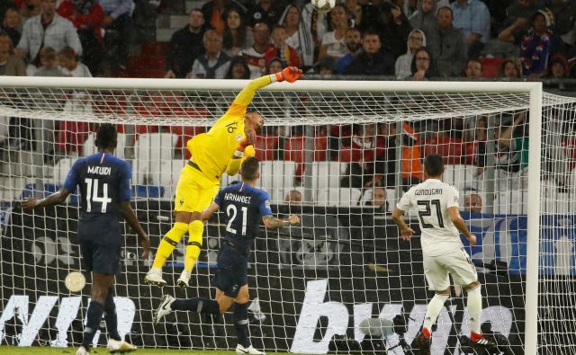 Alphonse Areola se je izkazal v francoskih vratih. FOTO: AFP