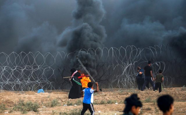 V streljanju vojske je bil ubit mladoletni Palestinec. FOTO: Said Khatib/Afp