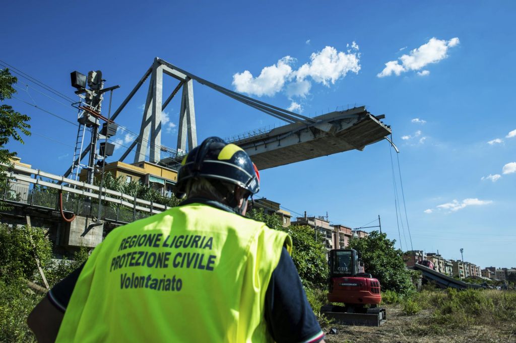 Tožilstvo za zrušitev viadukta Morandi preiskuje 20 oseb