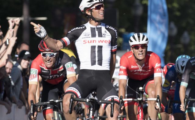 Michael Matthews je bil letos v Kanadi brez konkurence. FOTO: AP
