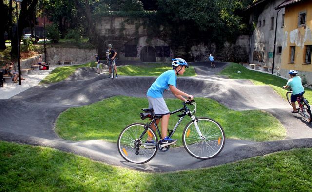 Tretji, največji ljubljanski Kolopark bodo v Fužinah odprli 21. septembra. FOTO: Roman Šipić/Delo