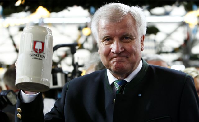 Predsednik bavarske CSU Horst Seehofer. 