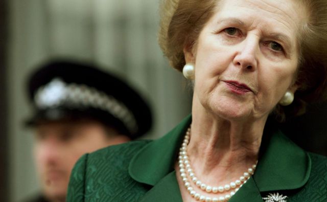 Trideset let po govoru Margaret Thatcher v Bruggeju so njene besede še vedno navdih za britanske kritike evropskega projekta. FOTO: Reuters