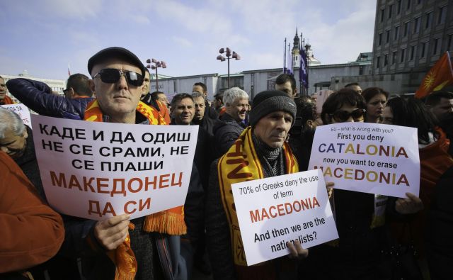 Sprememba imena države bi posegla tudi v življenja Makedoncev v diaspori. Foto Jože Suhadolnik