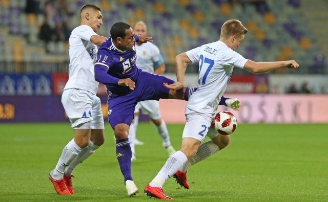 Marcos Tavares ostaja strelec najhitrejšega gola v zgodovini 1. SNL. FOTO: Tadej Regent/Delo