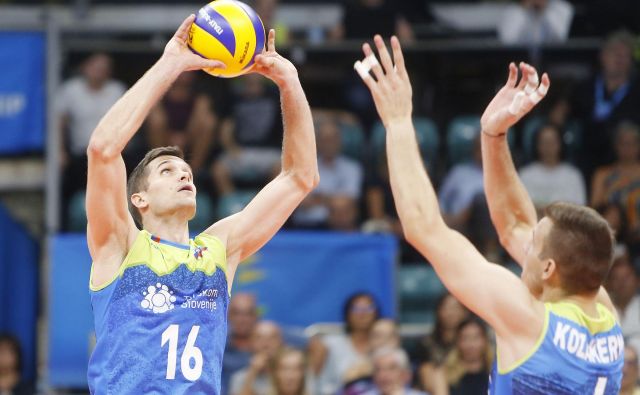 Gregor Ropret in Jan Kozamernik sta se na SP prikazala v zelo lepi luči. FOTO: FIVB