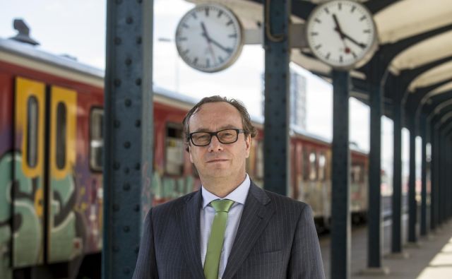 Smiljan Mekicar si bo prizadeval za sodobno železniško infrastruktuo. FOTO: Voranc Vogel/Delo