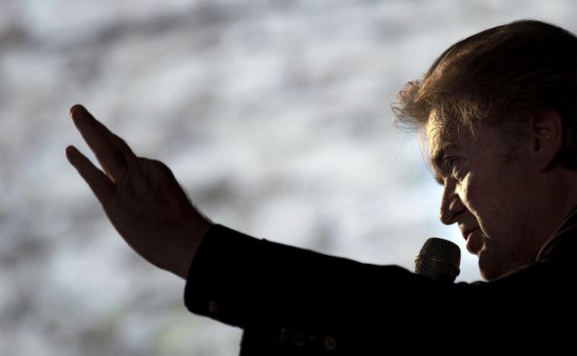 Steve Bannon je bil  v Italiji v preteklih treh mesecih najmanj trikrat. FOTO: Massimo Percossi/Ap