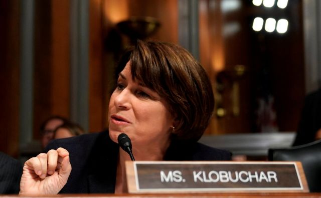 Stari starši Amy Klobuchar so v ZDA prišli iz Slovenije. FOTO: Reuters