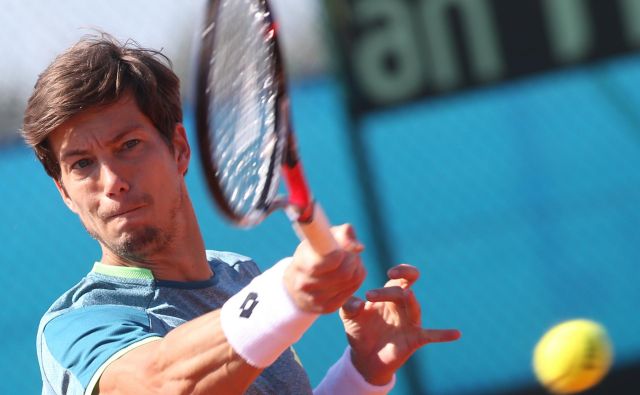 Aljaž Bedene je ta teden 64. igralec sveta.<br />
FOTO: Tomi Lombar/Delo