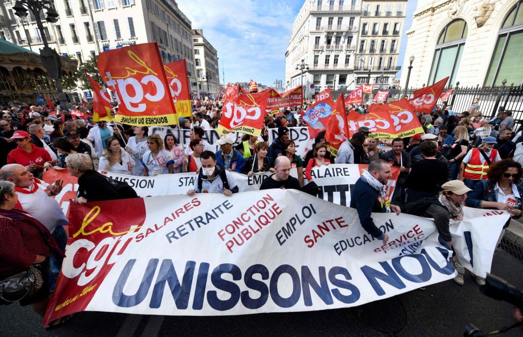 FOTO:Protesti v Franciji: »Upiramo se, ne le pritožujemo«    