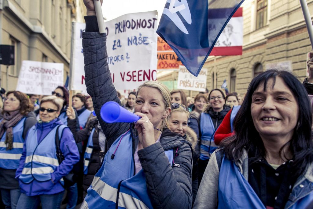 FOTO:Sindikati v pričakovanju ponudbe nove vlade