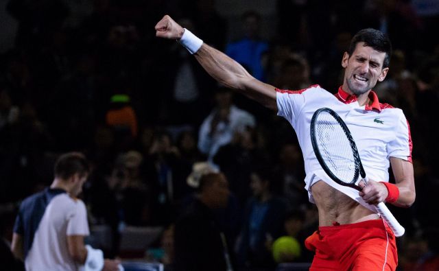 Novak Đoković se je v Šanghaju razveselil 32. lovorike iz serije masters. FOTO: AFP