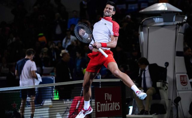 Novak Đoković ni v Šanghaju oddal niti niza. FOTO: Johannes Eisele/AFP