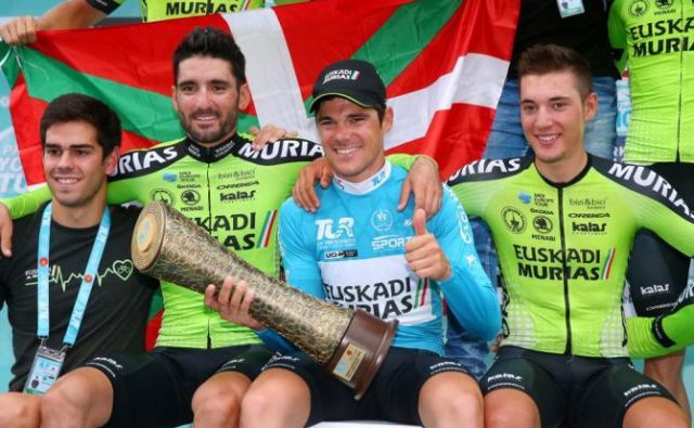 Eduard Prades je imel tudi malo sreče. FOTO: Cycling News