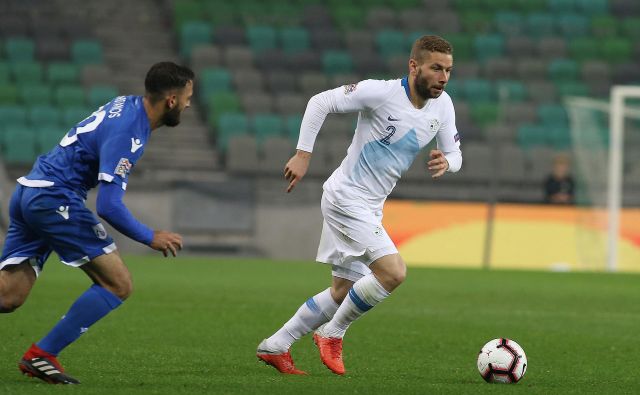 Nejc Skubic je prispeval mojstrski gol za končni izid 1:1. FOTO: Jože Suhadolnik/Delo