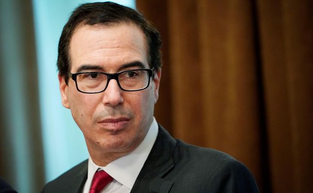 Ameriški finančni minister Steven Mnuchin je po twitterju sporočil, da ne bo sodeloval na konferenci v Riadu. FOTO: Mandel Ngan / AFP