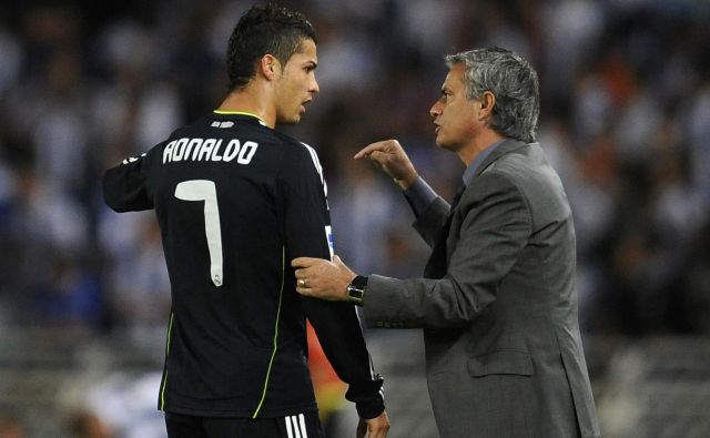 Cristiano Ronaldo in Jose Mourinho sta med letoma 2010 in 2013 sodelovala v madridskem Realu.