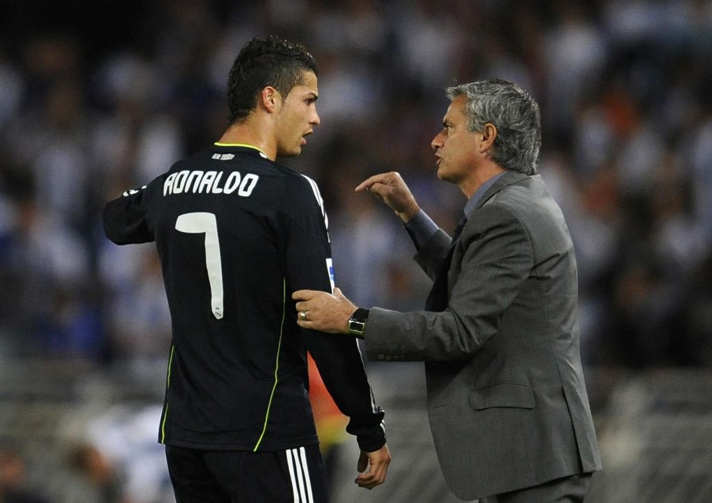 FOTO:Mourinho vs Ronaldo: Nekoč partnerja, nikdar prava prijatelja