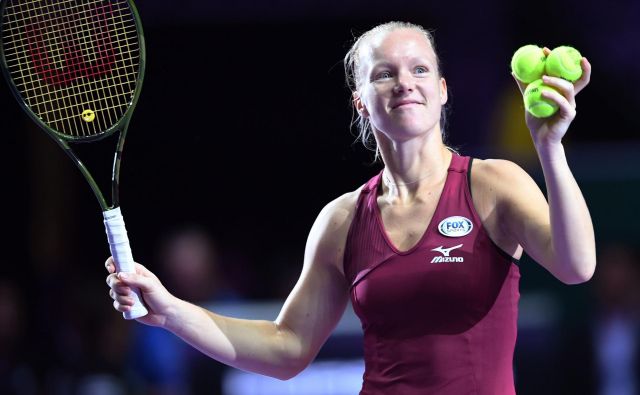 Kiki Bertens je priložnost na mastersu dobila šele po odpovedi Simone Halep. FOTO: AFP