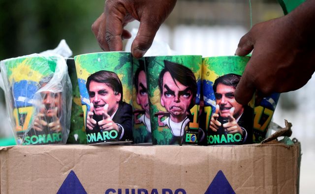Vodenje Brazilije bo z novim letom prevzel 63-letni Jair Bolsonaro. FOTO: Sergio Moraes/Reuters
