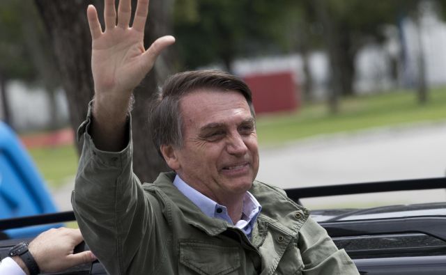 Brazilski predsednik Jair Bolsonaro vznemirja Kitajsko zaradi dobrih odnosov s Tajvanom. OTO: AP