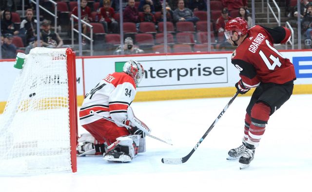 Mož odločitve v podaljšku je bil Avstrijec Michael Grabner. FOTO: Joe Camporeale/Reuters