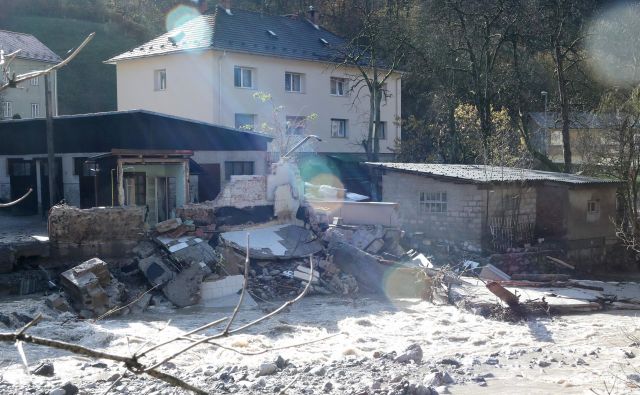 Med najhuje prizadetimi sta bili občini Tržič in Kranjska Gora. FOTO: Dejan Javornik