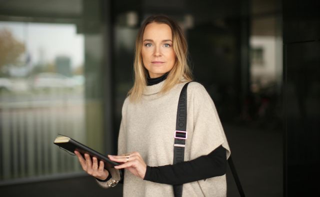 Izvršna direktorica in odgovorna partnerica za Deloitte Slovenija Barbara Žibret Kralj poudarja, da če bomo Slovenci gradili na stvareh, kjer smo močni, potem je to naša državna niša. FOTO: Jure Eržen/Delo