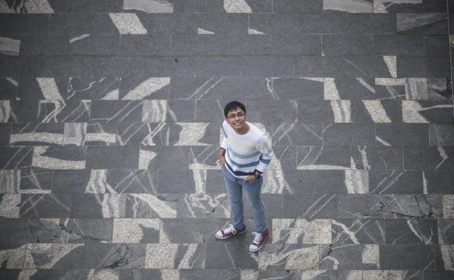 Tanmay Bakshi, 14-letni računalničar, ki v sodelovanju z IBM-om sodeluje na področju razvoja umete inteligence oz. nevronskih sistemov ali mrež. Foto Uroš Hočevar