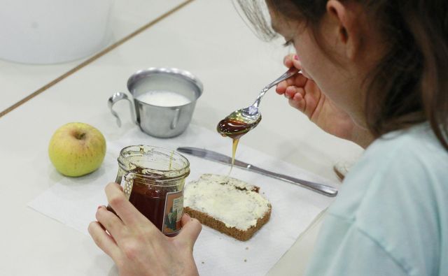 Ne le na dan slovenske hrane, o pomenu uživanja lokalno pridelane hrane in varovanja okolja v šolah in vrtcih ozaveščajo vse dni v letu. FOTO: Leon Vidic