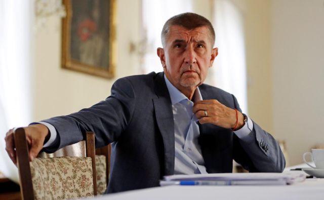 Premier Češke Andrej Babis. FOTO: David W Cerny/Reuters