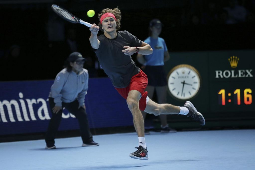 FOTO:V londonskem polfinalu še Sascha Zverev (VIDEO)