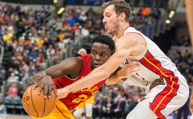 Goran Dragić se je ustavil pri osmih točkah. FOTO: Trevor Ruszkowski/Reuters