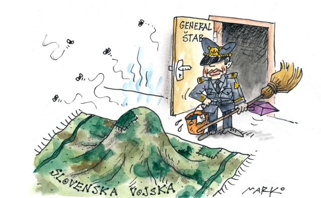 Bolj kot to, katerega spola je nova prva dama generalštaba, nas mora zanimati, kaj bo delala. KARIKATURA: Marko Kočevar