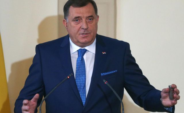 Milorad Dodik je Republiko Srbsko imenoval država, ki ji manjka le še mednarodno priznanje. FOTO: Dado Ruvić/Reuters